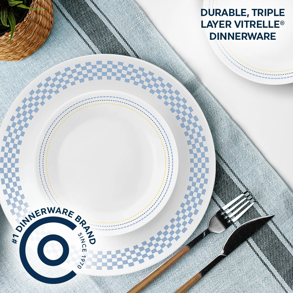 Corelle® Amelia 12 Piece Dinner Set - Image 2