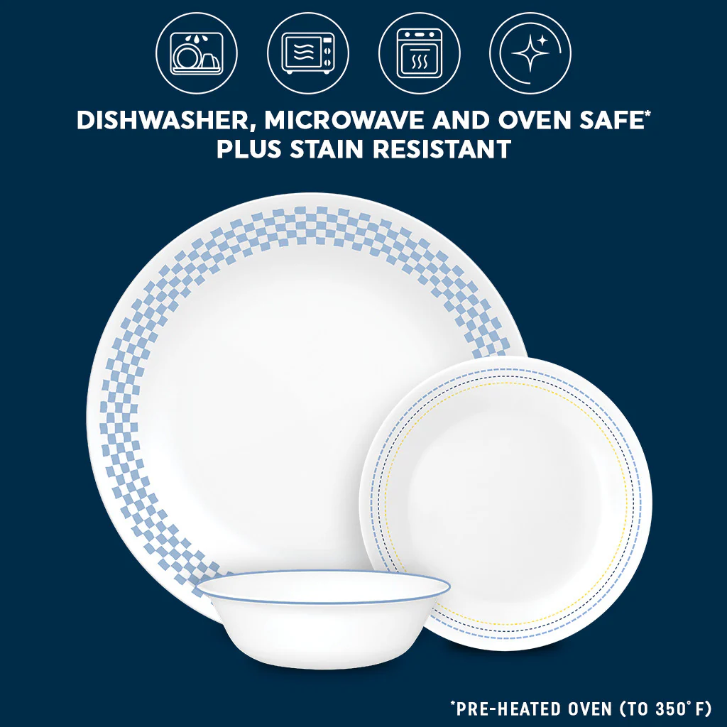 Corelle® Amelia 12 Piece Dinner Set - Image 3