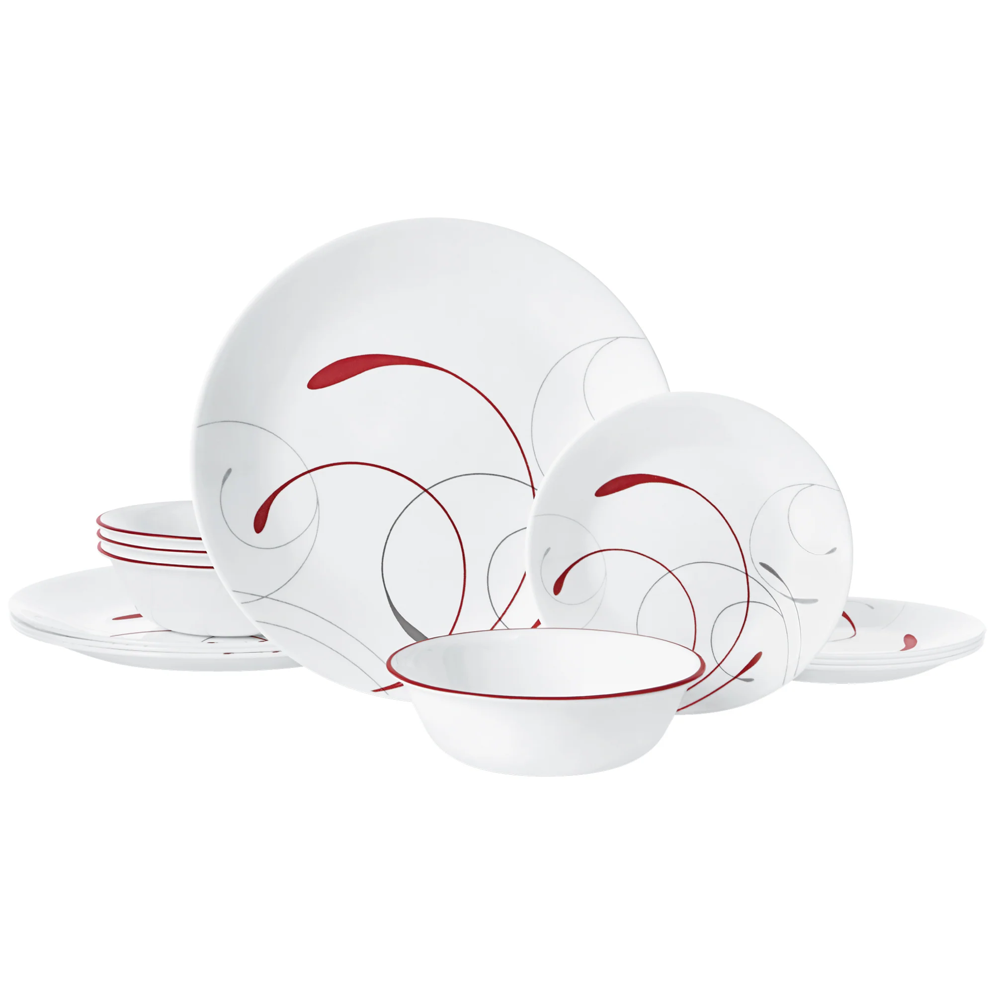 Corelle® Splendor 12 Piece Dinner Set - Image 7
