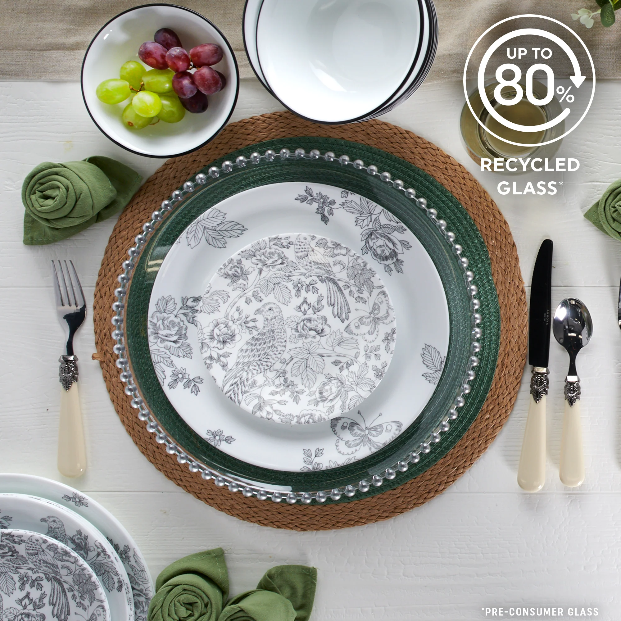 Corelle®  Francheska 16 Piece Dinner Set - Image 4
