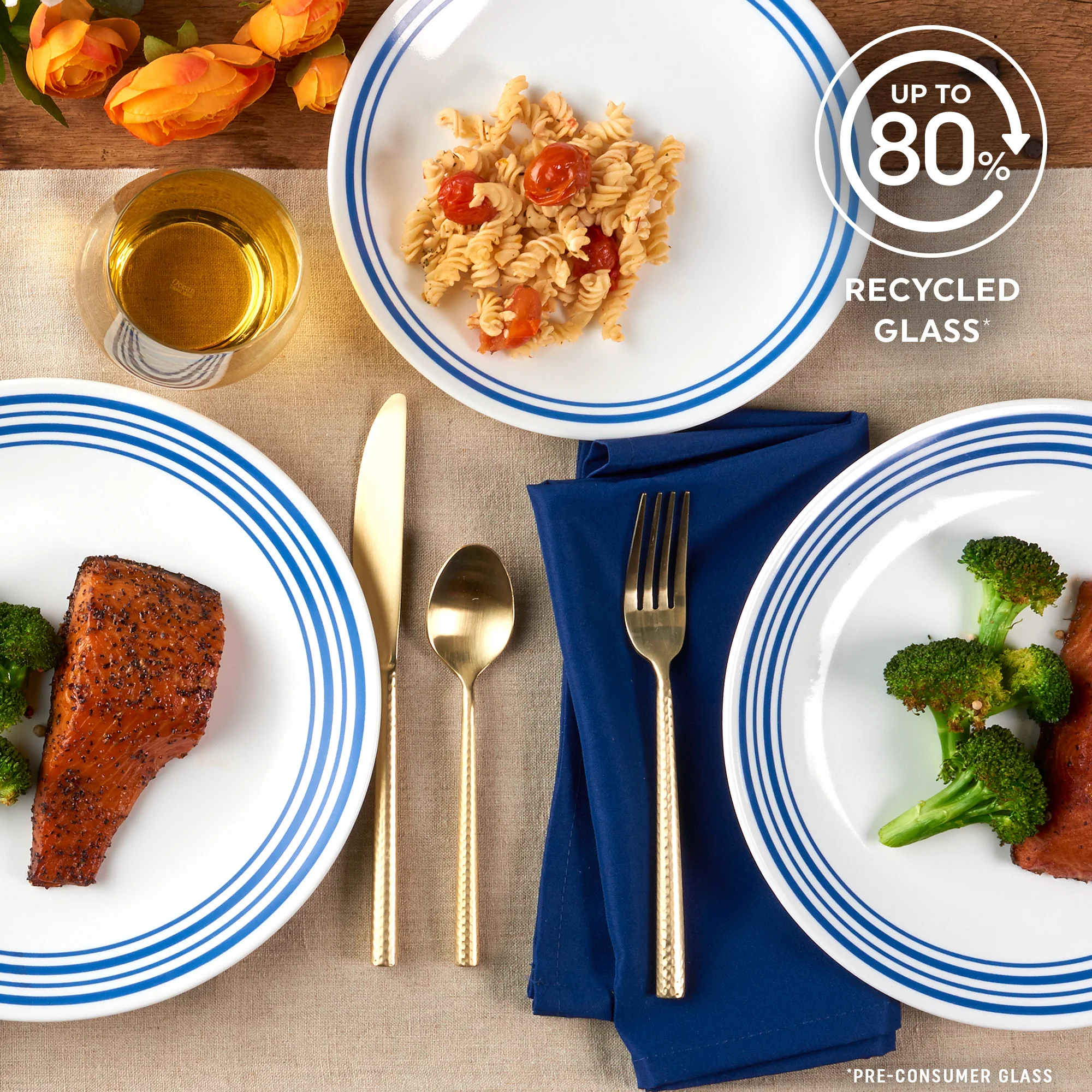 Corelle® Laila 12 Piece Dinner Set - Image 2