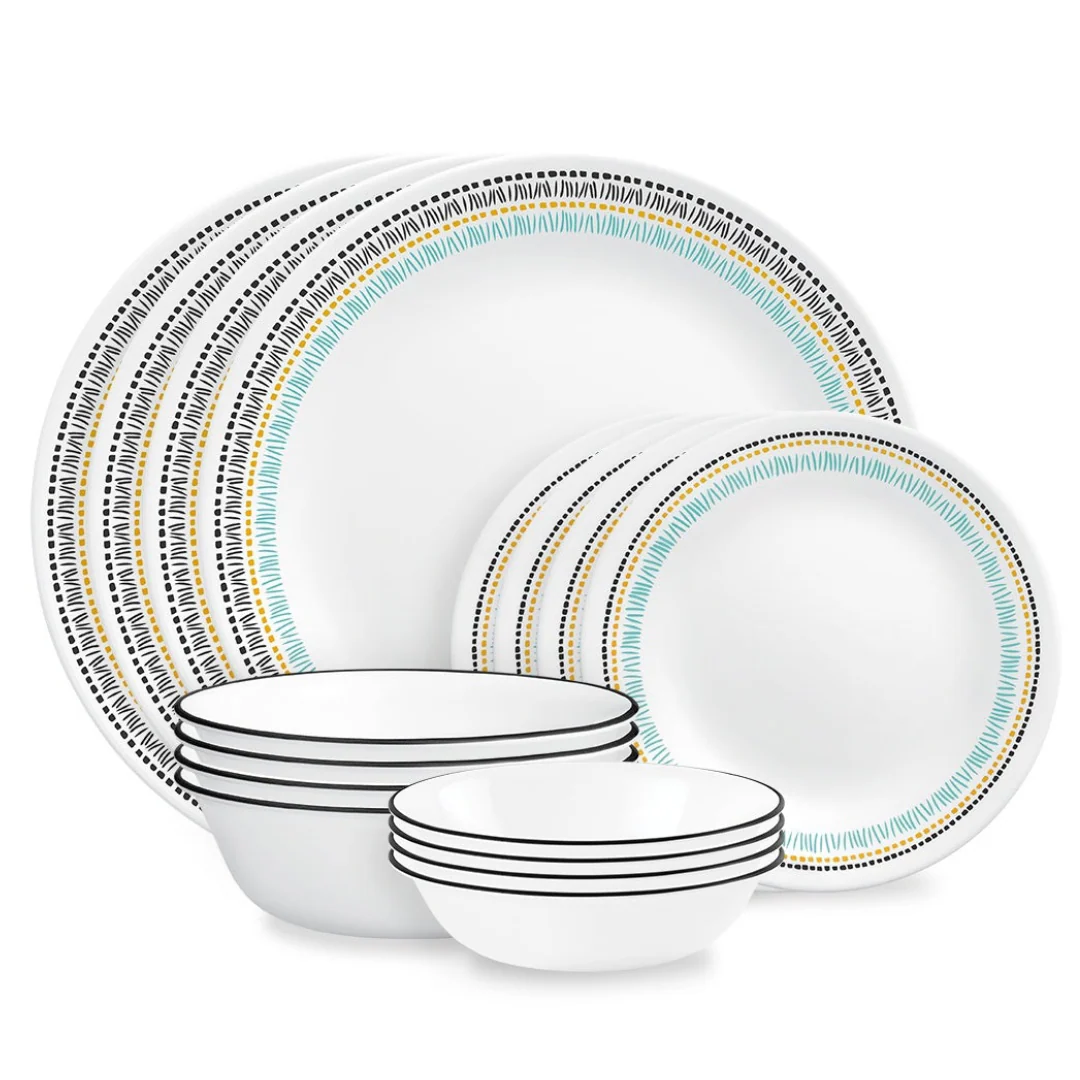 Corelle® Paloma 16 Piece Dinner Set - Image 2