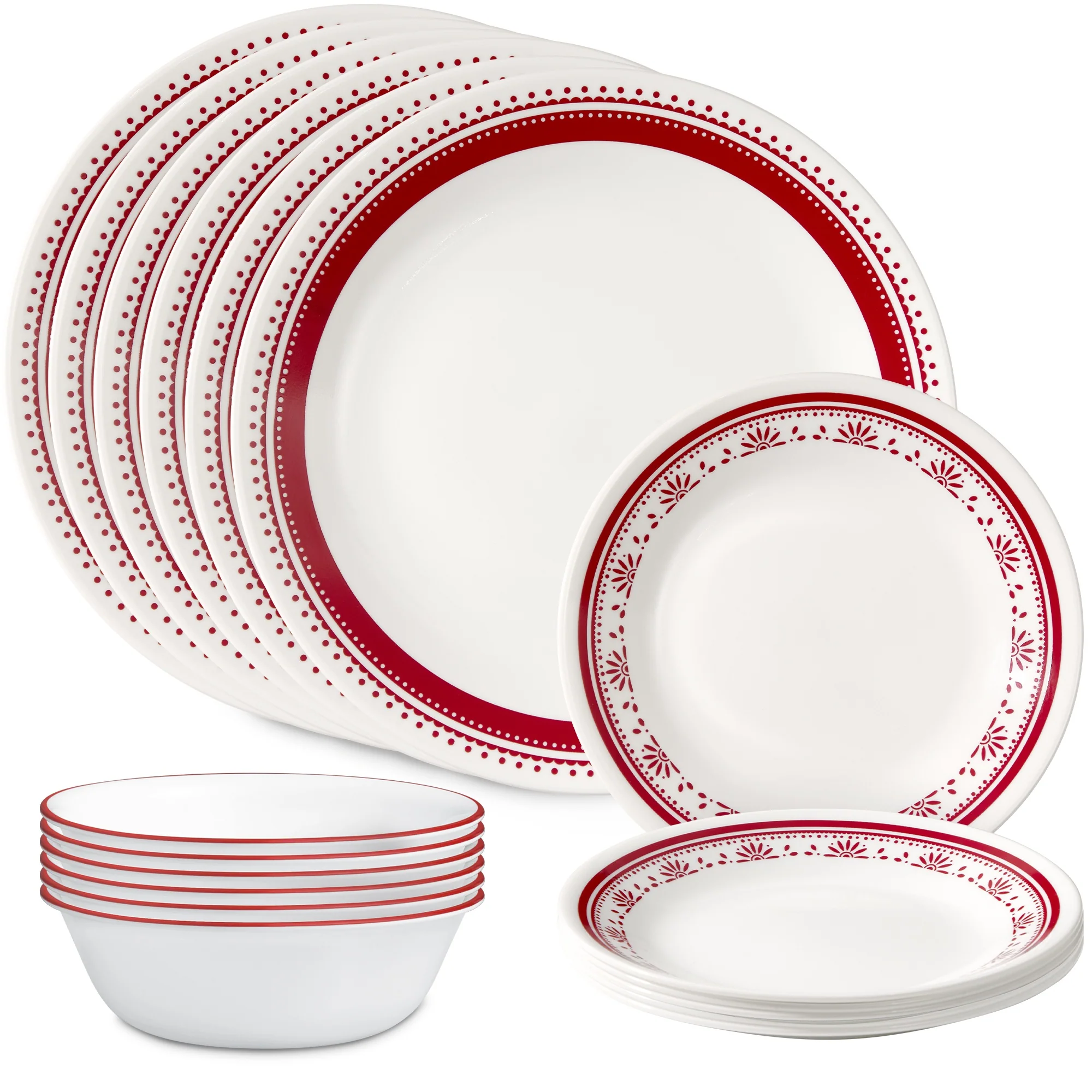 Corelle® Sadie 18 Piece Dinner Set-DTCM