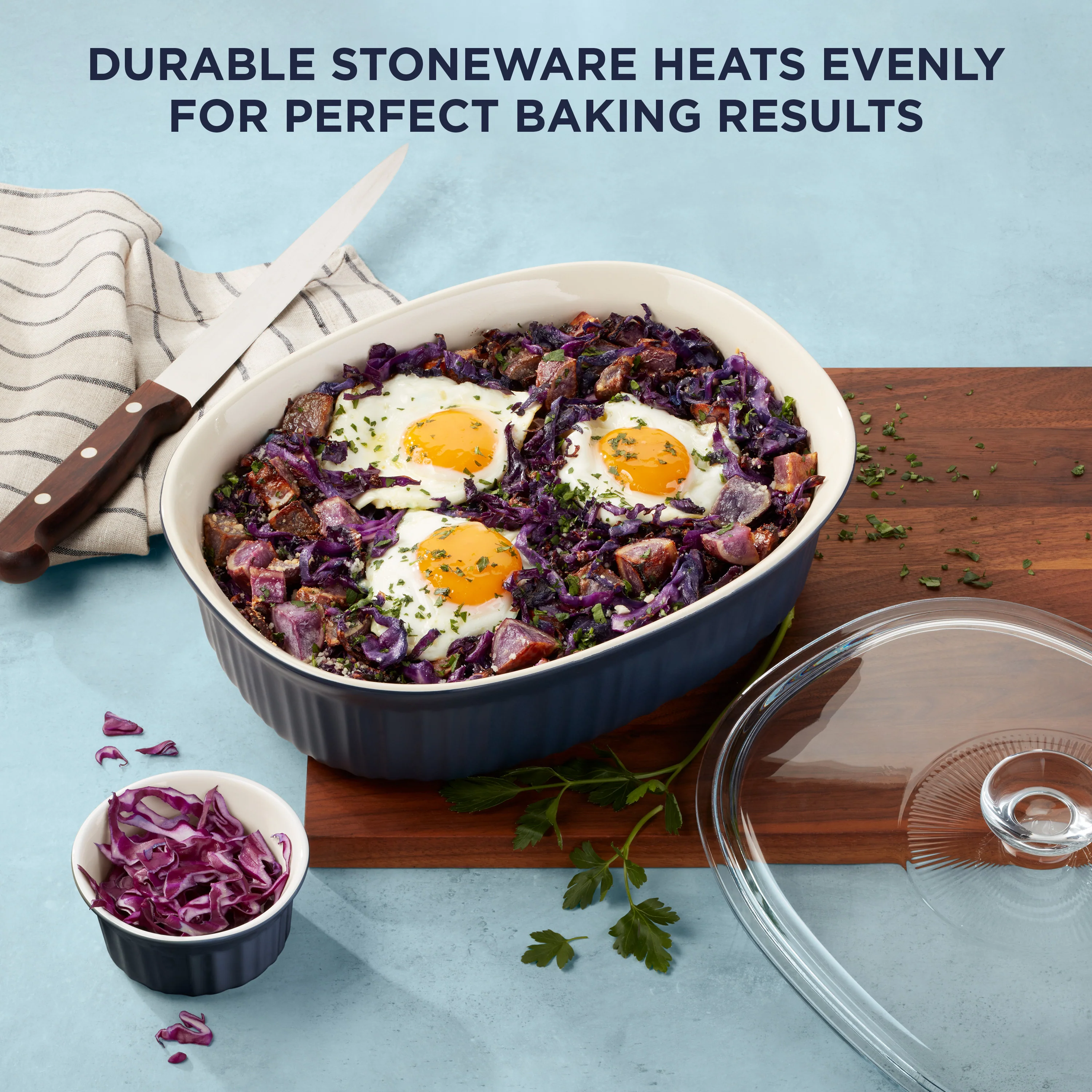 BLACK FRIDAY Corningware® FW Colors 10 Piece Set Navy - Image 5