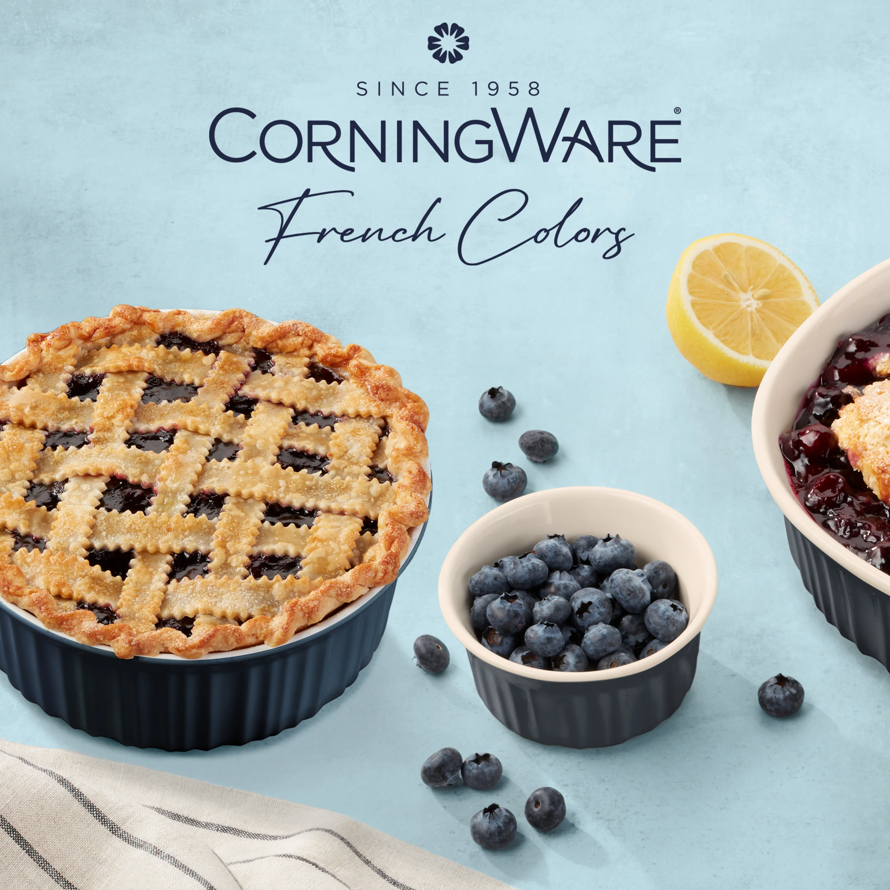 Corningware® FW Colors 12 Piece Set Navy - Image 2