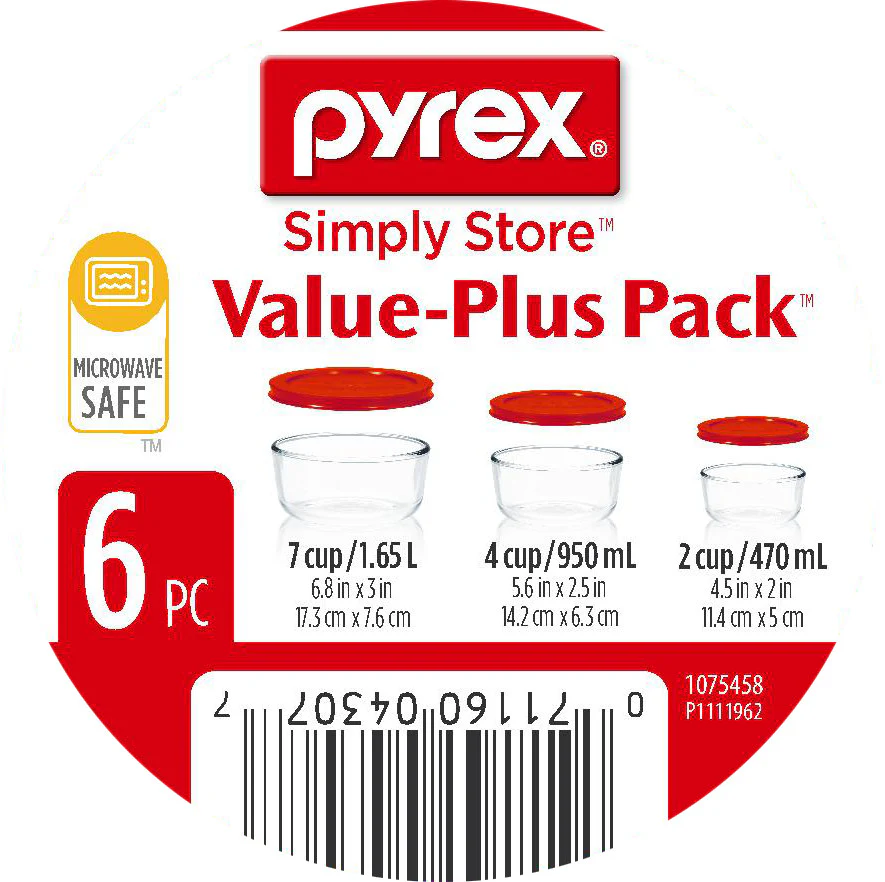 CLEARANCE Pyrex® Simply Store Storage 3 Piece - Image 3