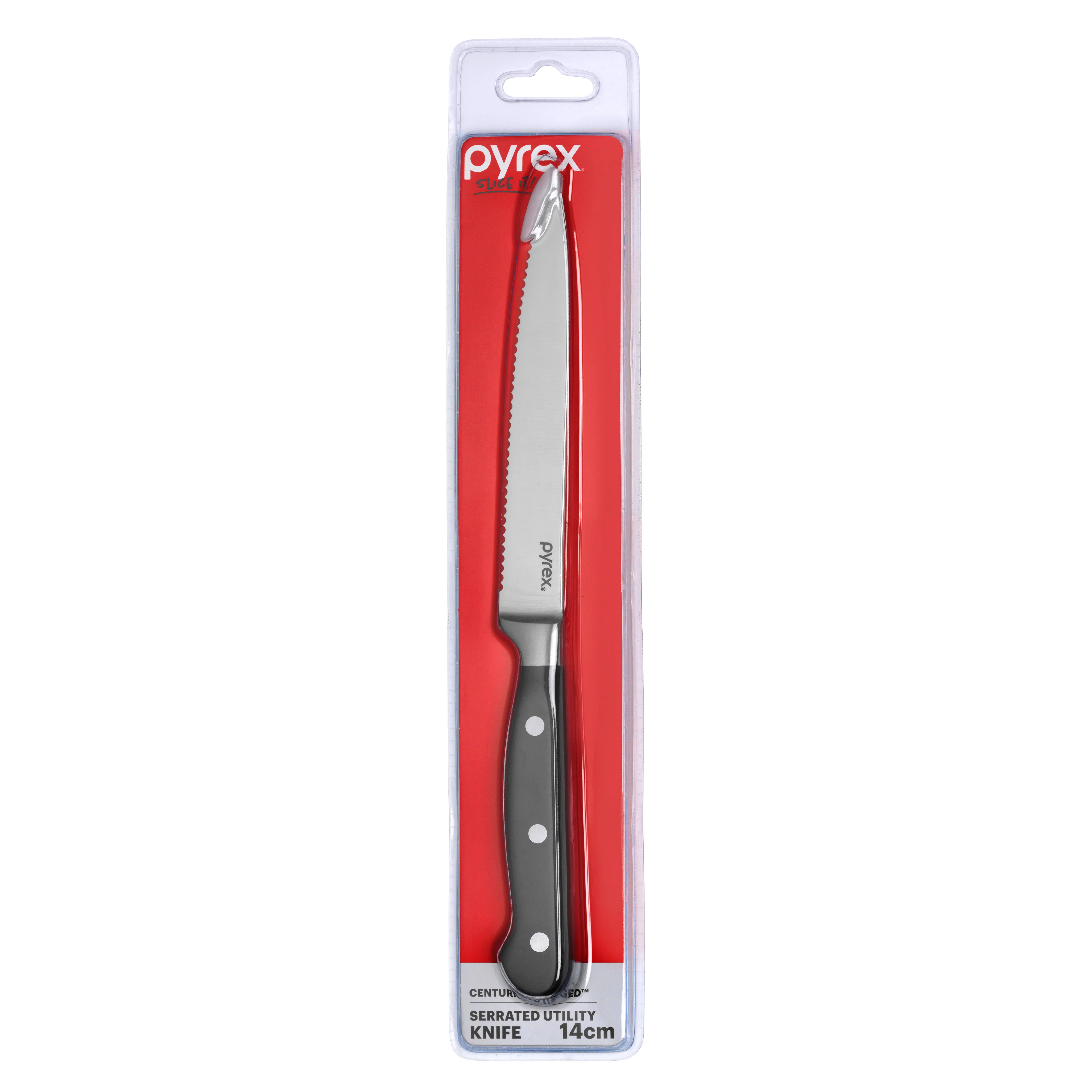 CLEARANCE Pyrex® Centurion Serrated Utility Knife-14cm