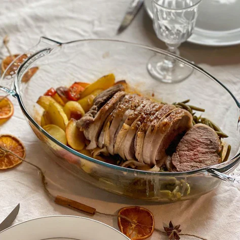 PYREX® SlowCook Oval Casserole 5.8L - Image 4