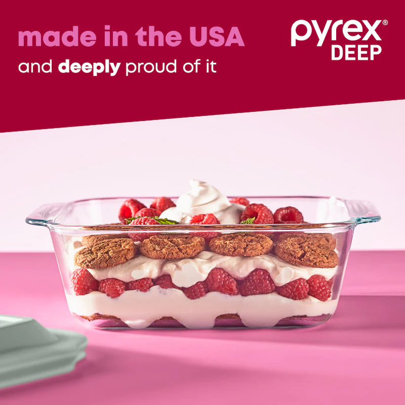 Pyrex® Deep Dish Square Baker 2.5L - Image 4