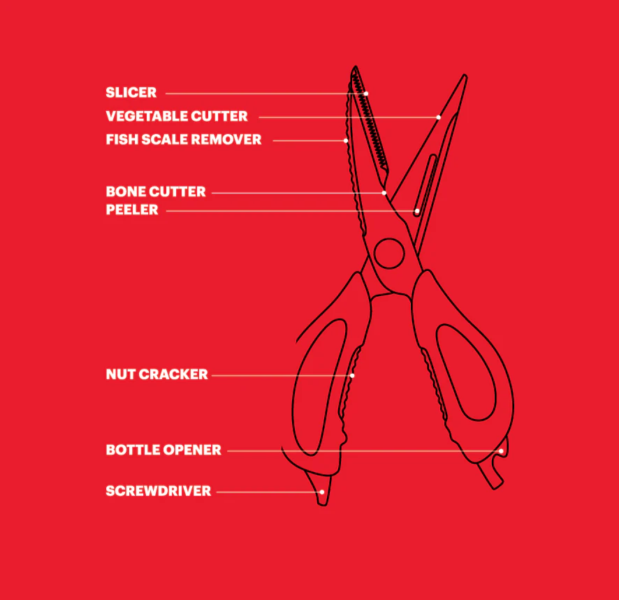Pyrex® Kitchen Shears - Image 2