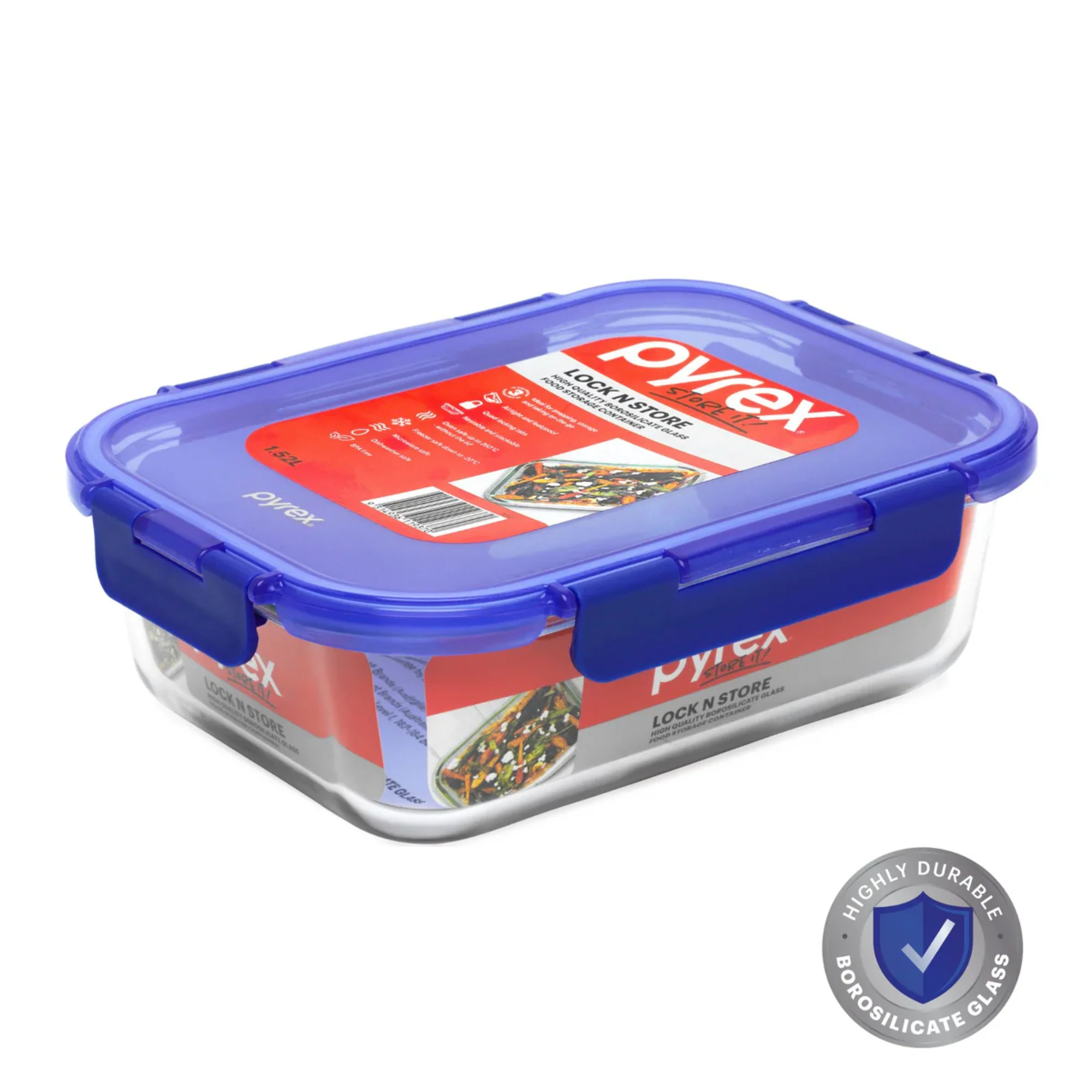 Pyrex® Storage Lock N Store Rectangle 1.52L