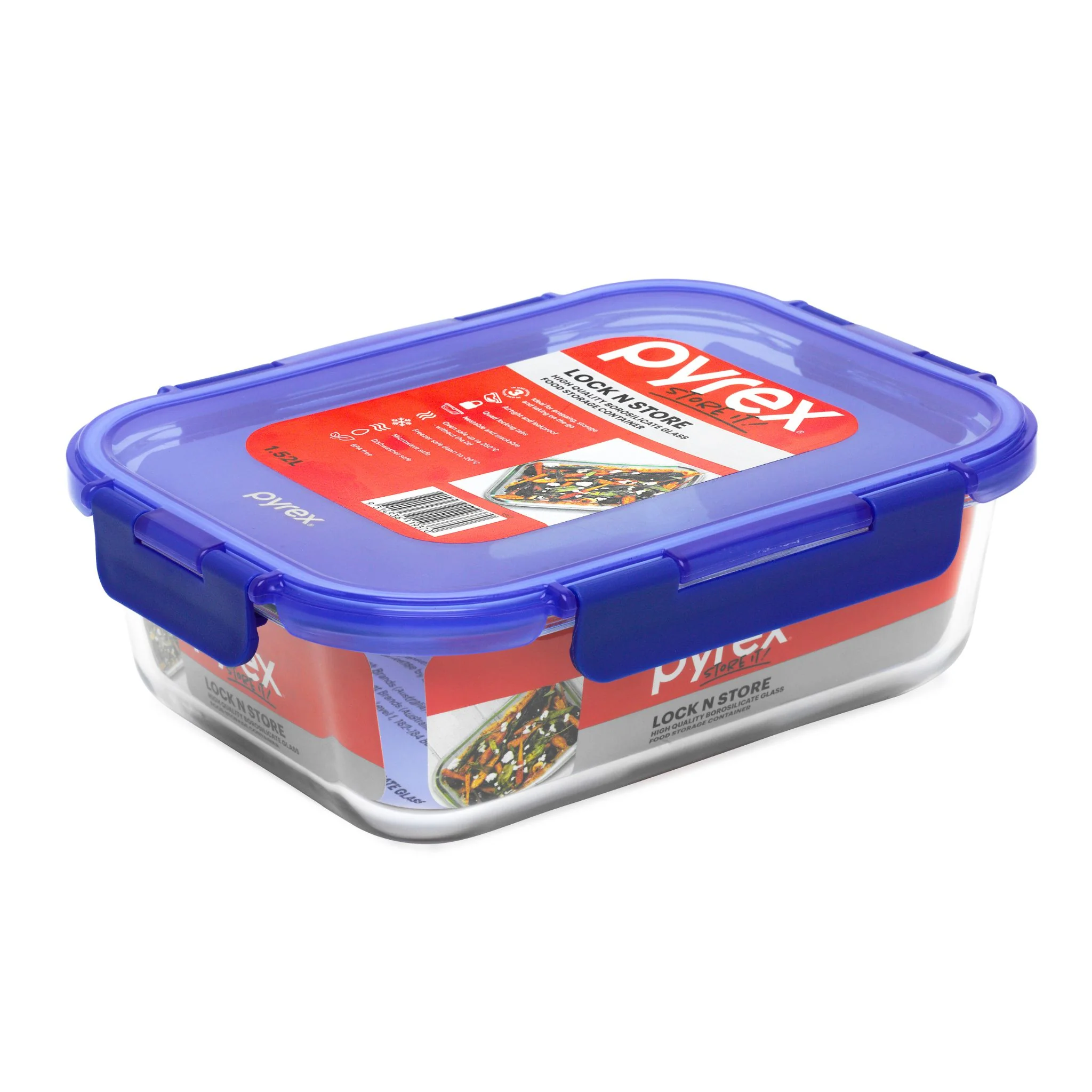 Pyrex® Storage Lock N Store Rectangle 1.52L - Image 4