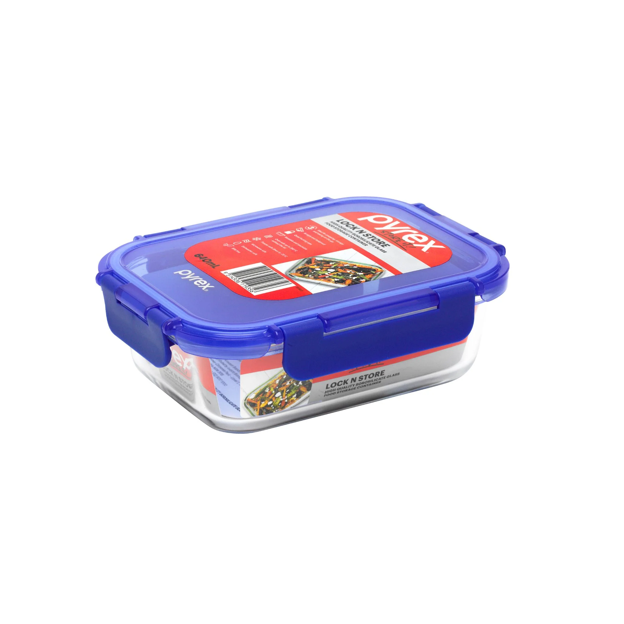 Pyrex® Storage Lock N Store Rectangle 640mL - Image 4