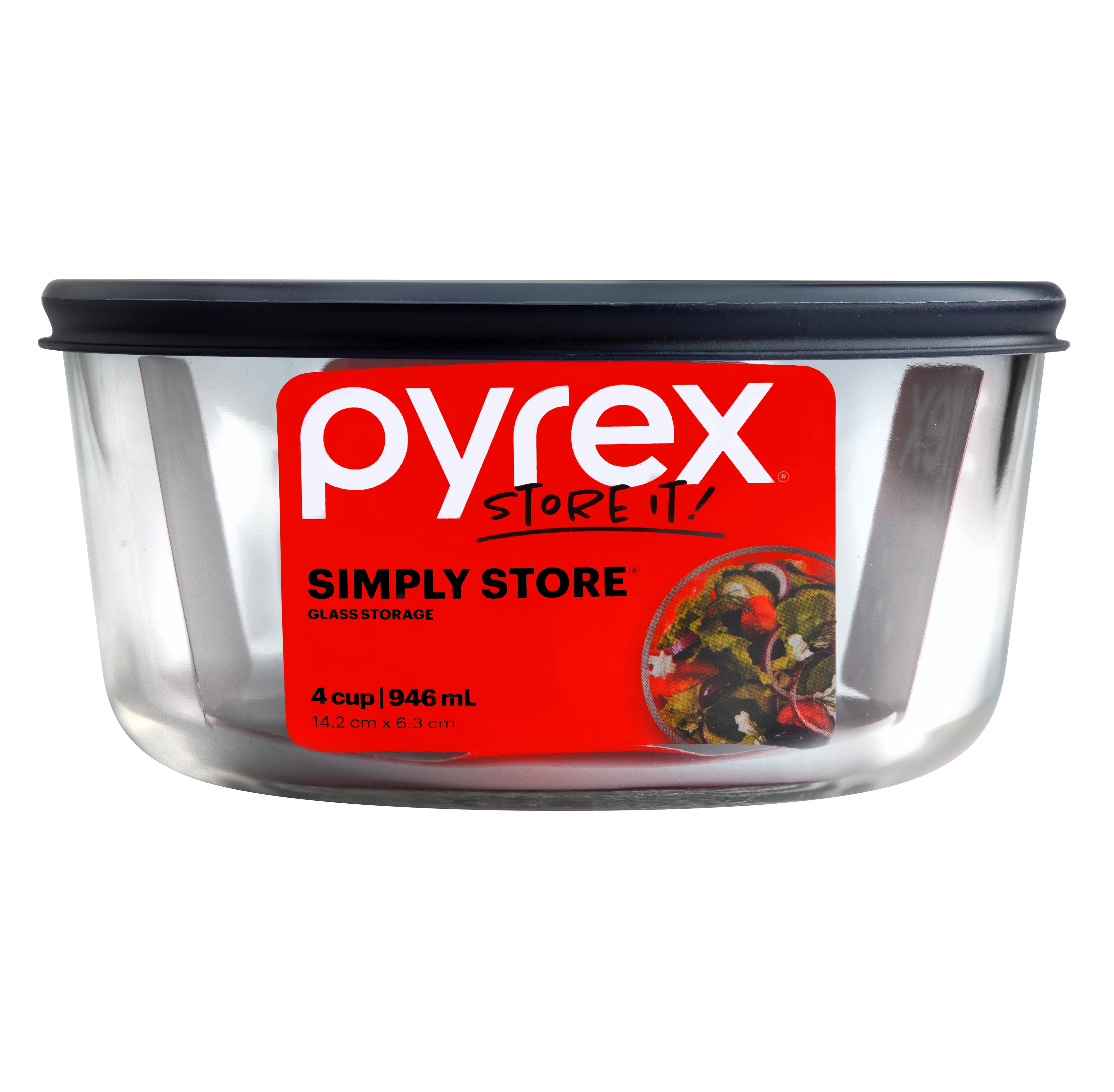 Pyrex® Simply Store Storage Round 2 Cup/473mL - Image 2