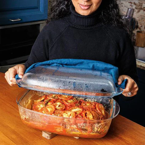 PYREX® SlowCook Rectangle Casserole 6.7L - Image 4