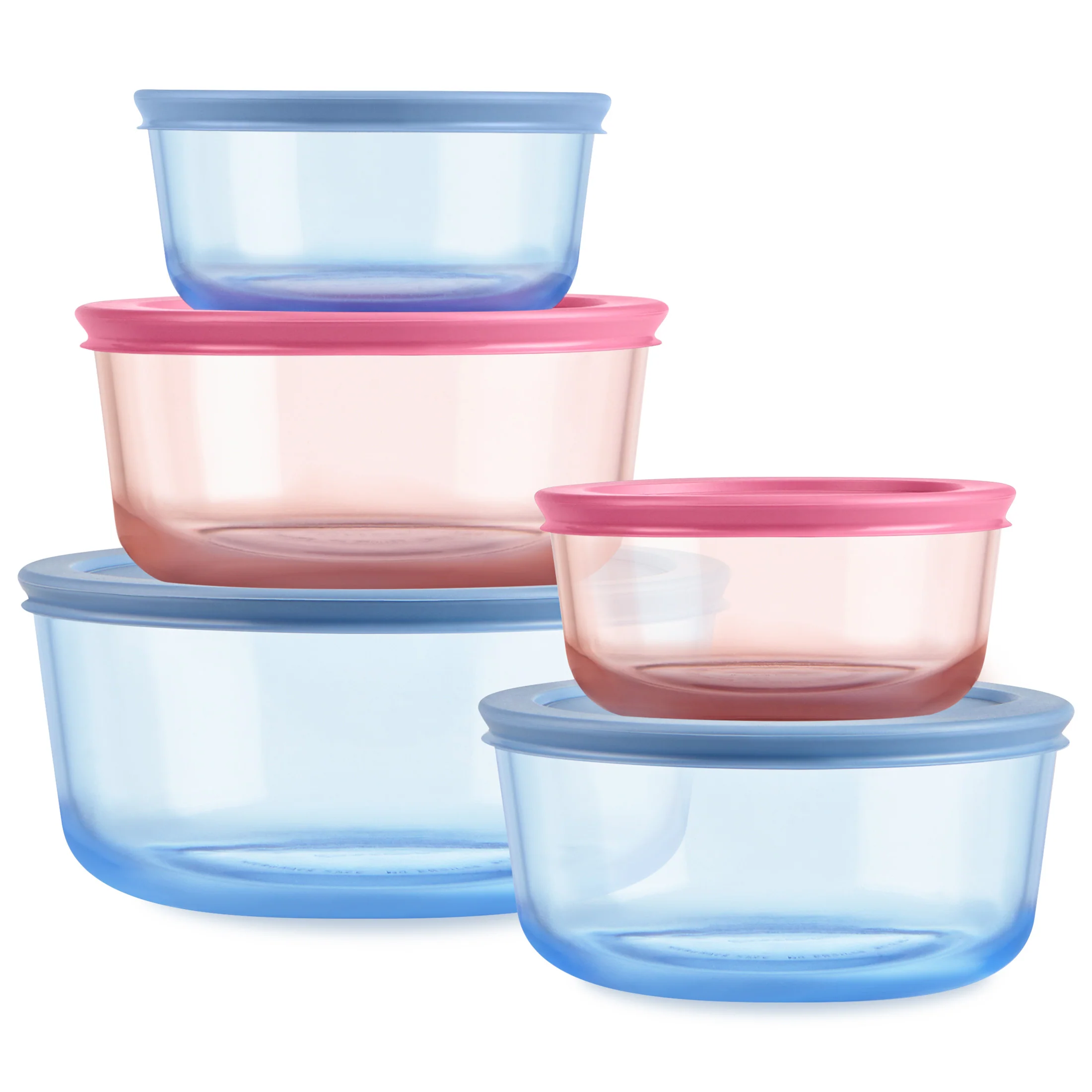 Pyrex® Colors Simply Store Storage 5 Piece Set